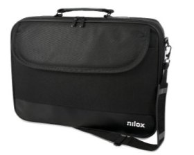 Maletin nilox duro para portatil 15.6 pulgadas negro