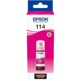 Botella tinta epson ecotank 114 mangenta 70ml
