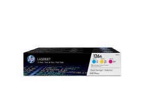 Multipack toner hp 126a cian magenta amarillo