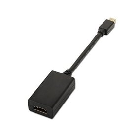 Cable nanocable conversor minidisplay port a hdmi macho - hembra 15cm negro