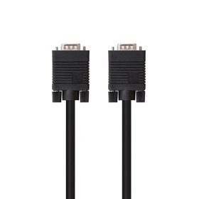 Cable svga hdb15 nanocable 1.8m - macho - macho - negro
