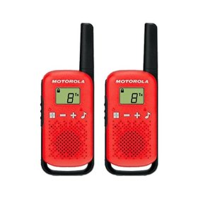 Walkie talkie motorola tlkr - t42 red packs 2 pmr446 - 8km - 16canales - 500mw - clip cinturon