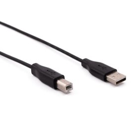 Cable usb tipo a a usb tipo b nilox 1.8m - macho - macho - negro