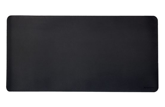 Phoenix matepad alfrombrilla ratón pu 80 x 40 cm antideslizante impermeable materíal simil cuero negra