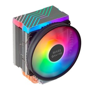 Ventilador disipador cpu mars gaming mcpu44 110mm dual argb