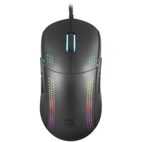 Mouse raton mars gaming mmpro optico 9 botones 32000ppp negro