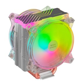 Ventilador disipador cpu mars gaming mcpu66 120mm argb