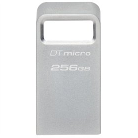 Datatraveler micro unidad flash usb 256 gb usb tipo a 3.2 gen 1 (3.1 gen 1) plata