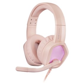 Auriculares mars gaming mh320 rosa jack 3.5mm + usb con microfono compatible con windows - ps4 - ps5 - xbox one - xbox series x - s - nintendo switch - mac - smartphone - tablet