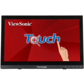 Monitor lcd 16 pulgadas viewsonic td1630 - 3 tn - hd - hdmi - vga - 75hz - tactil - vesa