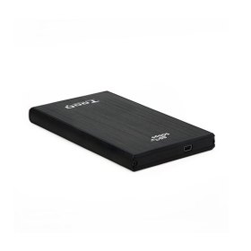 Caja externa tooq tqe - 2522b para hdd - ssd 2.5 pulgadas 9.5mm sata usb 3.0 negra