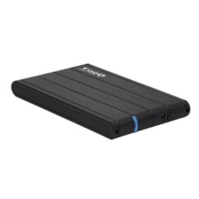 Caja externa tooq tqe - 2530b para hdd 2.5 pulgadas sata 3 usb 3.0 negro