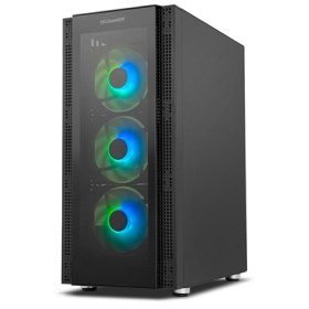 Caja ordenador gaming nox hummer horus atx 1 x usb 3.0 2 x usb 2.0 4 x 120mm argb