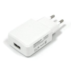 Cargador de pared leotec usb 5v 2a usb - 2.5mm usb - micro usb blanco