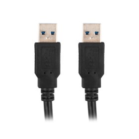 Cable usb 3.0 lanberg 1.8m - macho - macho - negro