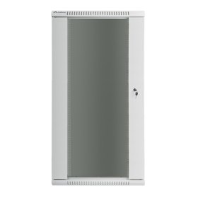 Armario rack lanberg 19 pulgadas 27u 600x450 cabinet wall - mount (flat pack) gris v2