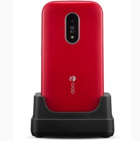 Telefono movil doro 6820 red - white - 2.8 pulgadas - 4g - rojo y blanco