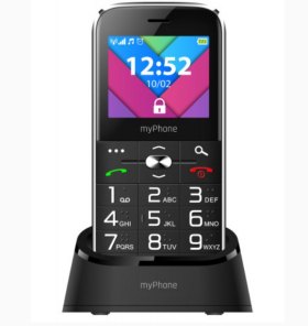 Telefono movil myphone halo c black 2.2 pulgadas - negro
