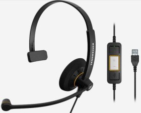 Auriculares micro epos sennheiser sc 30 usb ml cableado - monoaural - cancelación de ruido - voz hd