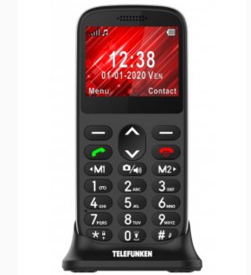 Telefono movil telefunken s420 senior phone - 2.31 pulgadas - negro