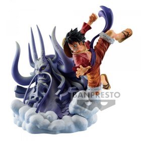 Figura banpresto one piece dioramatic monkey d.luffy the brush 20cm