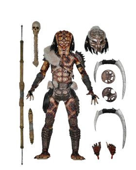 Figura neca ultimate snake predator - predator 2 scale action figure 18 cm
