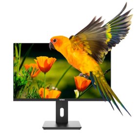 Monitor led 24 pulgadas nilox nxm24reg02 va - hdmi - dp - vga - 75hz - 4ms - vesa 100 x 100 - regulable