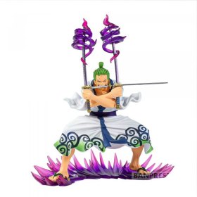 Figura banpresto one piece dxf special zoro - juro 13cm