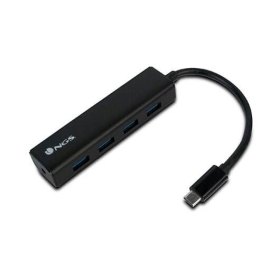 Hub 4 puertos usb 3.0 ngs negro - 5gbps
