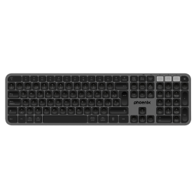 Teclado inalámbrico multidispositivo phoenix k300 blueooth dual y 2.4ghz