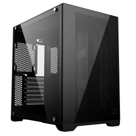 Caja ordenador phoenix gaming zephyr cubo atx doble cristal templado soporte gpu hasta 380mm