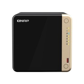 Servidor nas qnap ts - 464 - 8g 4xhdd - bay 2x2.5gbe 4xusb