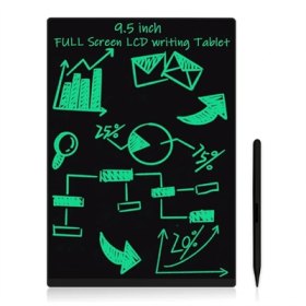 Pizarra digital leotec nine black lcd 9.5 pulgadas negro