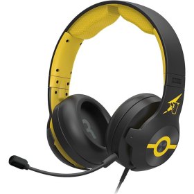 Auriculares micro gaming hori pro pikachu cool black supraural - 40mm - jack 3.5mm - cancelacion de ruido