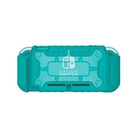 Carcasa hori nintendo switch hibrida turquesa tpu - duraflexi - resistente y flexible