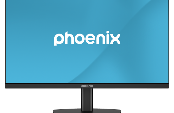 Monitor phoenix visión 24 pro 23.8 pulgadas full hd panel ips webcam integrada abatible hdmi + dp altavoces integrados
