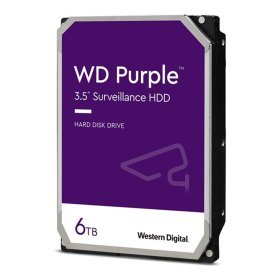 Disco duro interno hdd wd western digital purple wd64purz 6tb 3.5 pulgadas sata 6gb - s 5400rpm 256mb