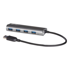 Hub i - tec usb 3.0 con 4 puertos usb 3.0 metalico con adaptador de alimentacion