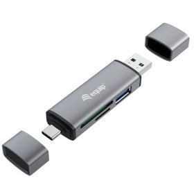 Lector de tarjetas usb tipo a - usb tipo c equip life usb 3.0 - sd - micro sd