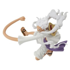 Figura banpresto one piece battle record collection monkey d.luffy gear 5 13cm