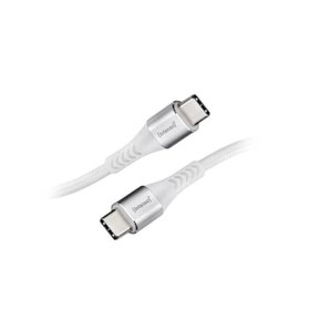 Cable usb c a usb c intenso 1.5m c315c blanco