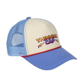 Gorra visera curva adulto stranger things azul