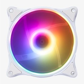 Ventilador caja gaming hiditec argb - n - 18 120mm blanco