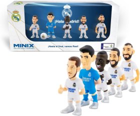 Pack 5 figuras minix pack real madrid 7 cm