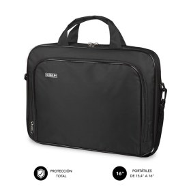 Maletin subblim oxford para portatil 15.4 pulgadas - 16 pulgadas negro