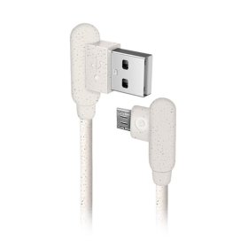 Cable datos usb sbs oceano eco - friendly usb 2.0 - micro usb 1m blanco