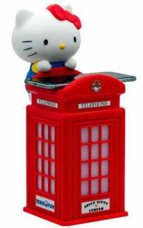Cargador inalambrico hello kitty londres cabina telefonica