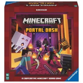 Juego de mesa ravensburger minecraft portal dash (ex magma & monsters)