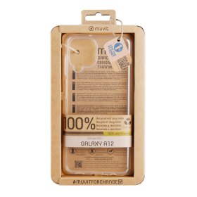 Funda muvit recycletek para samsung galaxy a12 transparente