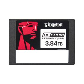 Disco duro interno ssd kingston data center dc600m 3.84tb 2.5 pulgadas sata